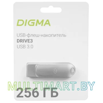 USB Flash Digma Drive3 256GB (DGFUM256A30SR)